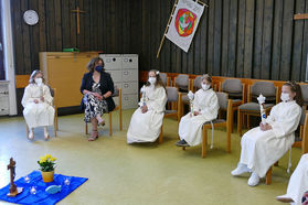 Feier der 1. Heiligen Kommunion in Sankt Crescentius (Foto: Karl-Franz Thiede)